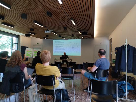 Jens beim Talk zu Screaming Frog