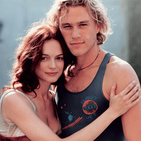 Heather Graham and Heath Ledger in 2001