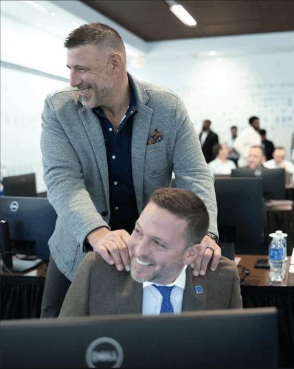 My favorite pic from the 2025 Draft Room