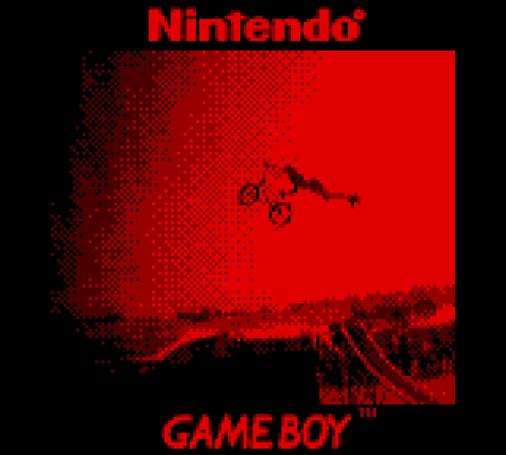 Bmx rider in mid air