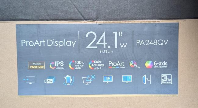 ProArt Display box label