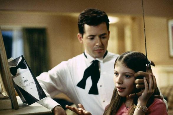 Matthew Broderick & Michelle Trachtenberg, 1998.