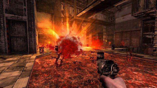 🕶️ An example of a game using GZDoom engine (Deluge Mod on Mod DB)

📚️ GZDoom is a libre, multi-platform, single-player / multi-player (up to 8 on LAN) source port of id Software's DOOM engine, derived from the ZDoom project (dead). It is compatible with Ultimate Doom (Doom 1), Doom 2, Heretic, Hexen, and Strife. The vast majority of Doom's boundaries are removed, adding many features such as free view (up / down), high resolutions, transparency, jumps, sloped 3D floors, dynamic lights, ... It is currently one of the best DOOM engines.