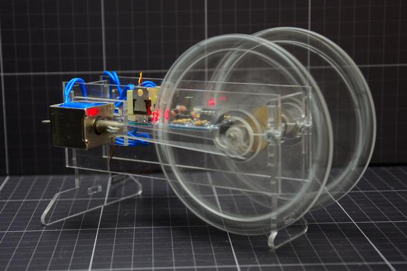 A Complete Solenoid engine twin, a horizontal standing engine with acrylic frame, dual flywheels and two solenoid pistons. The Solenoid Engine is completely electronically controlled. This is the complete kit, and comprises Solenoid engine PCB, Solenoid Engine Hardware a battery box and two Solenoids.

&nbsp;