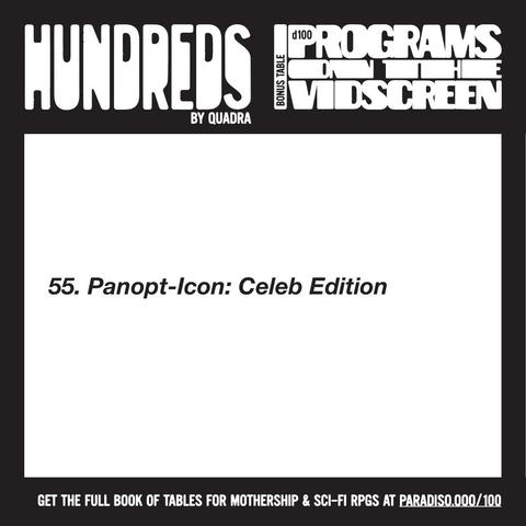 55: Panopt-Icon: Celeb Edition