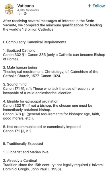 Vatican responds to anti-Pope Trump