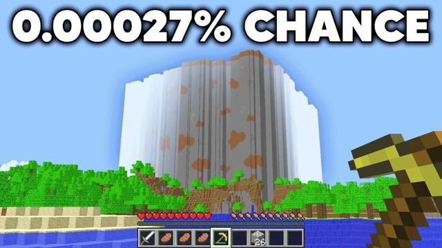 I Found Minecraft’s Actual Rarest Structure