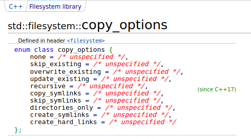 Looking at the std::filesystem::copy_options enum, there is no such enum remotely close to being called "preserve_file_time".