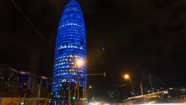 Imatge de la torre Glòries, seu de les oficines de Telus Digital (Josbel A. Tinoco/Ajuntament de Barcelona)