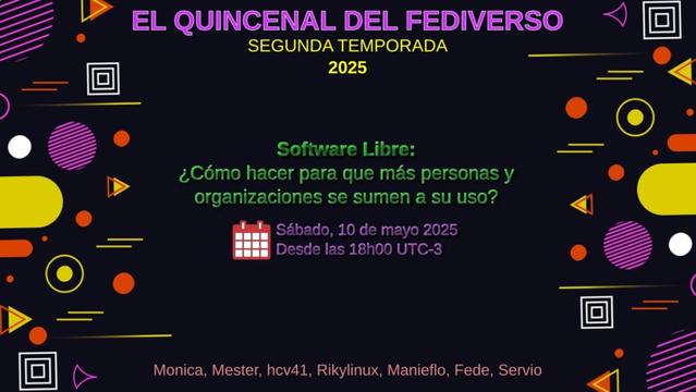 Imagen promocional de el quincenal del fediverso