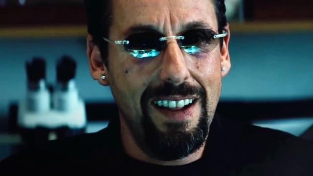 A close up view of a man's face
