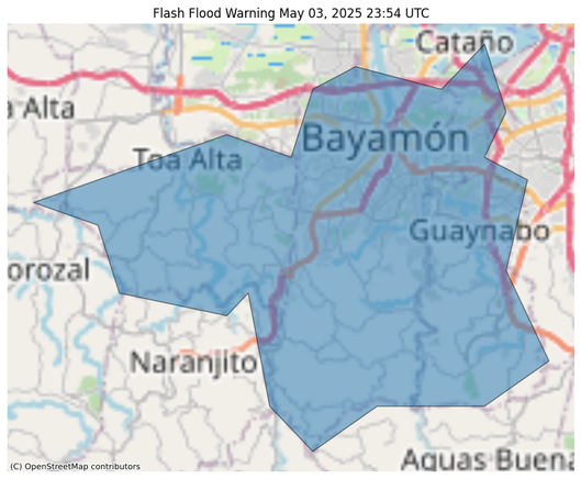 Flash Flood Warning issued May 3 at 7:54PM AST until May 3 at 11:00PM AST by NWS San Juan PR
