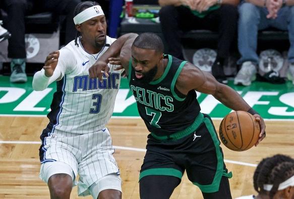 Jaylen Brown says he's nearing 100%, has no structural knee damage