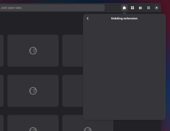 Extension not showing popup page
