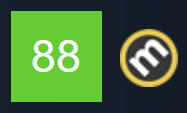The Crimson Diamond's Metacritic score of 88, screenshotted from the Steam store page.