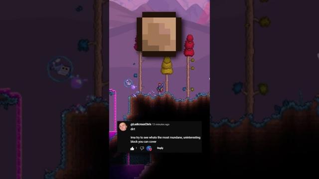 Terraria Fact Day 171: Dirt Block #terraria #gaming #shorts @LudicrousChris