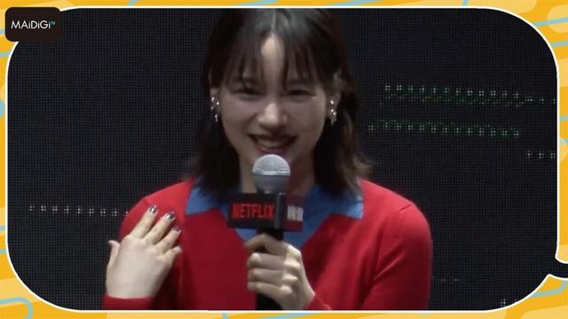 のん、新幹線「はやぶさ」での撮影に「テンション上がった」　Netflix映画「新幹線大爆破」発車記念イベント