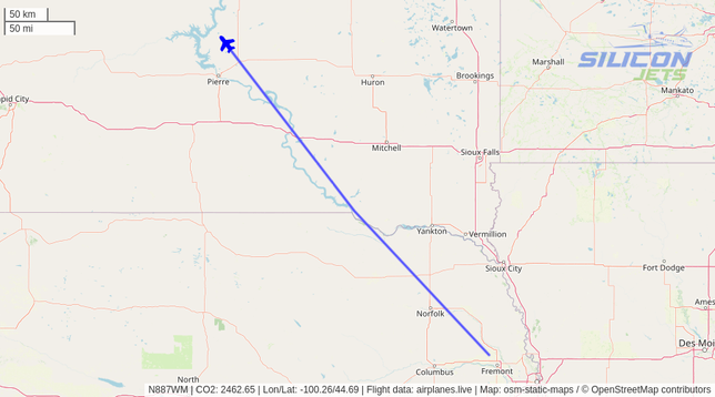 N887WM since Sun May 04 2025 04:30:38 GMT+0000 (Coordinated Universal Time)