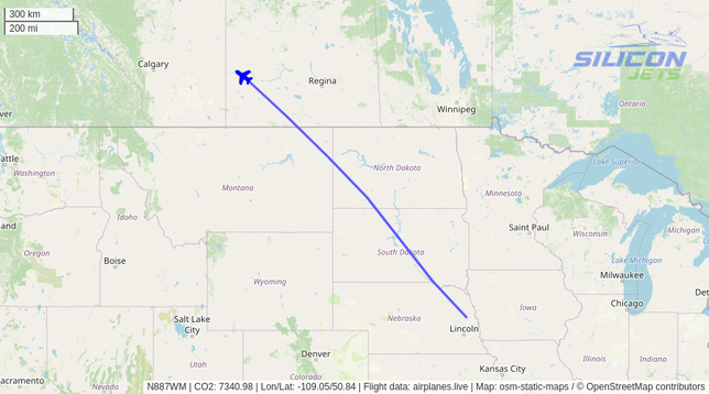 N887WM since Sun May 04 2025 04:30:38 GMT+0000 (Coordinated Universal Time)