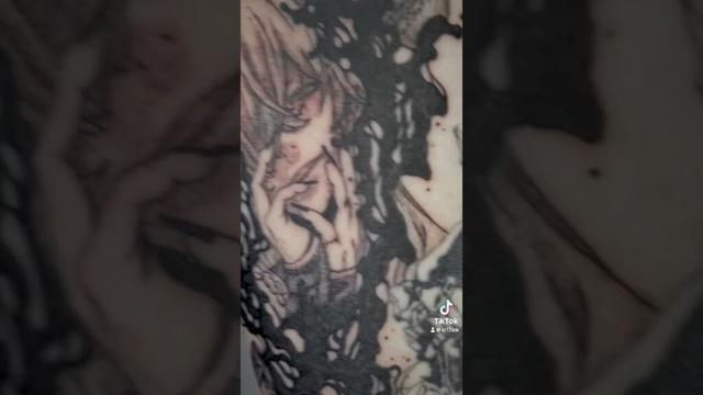 黒執事 アンダーテイカー #tattoo #tattoofun #tattooartist #タトゥー #tattooideas #アニメタトゥー #inked