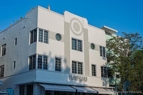 The Nassau hotel  in Miami Beach
Art Deco preserved building