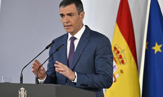 El presidente del Gobierno, Pedro Sánchez. (Anadolu via Getty Images)