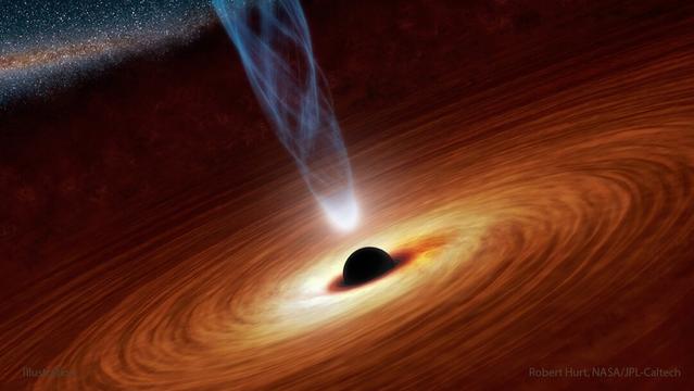 Spin up of a Supermassive Black Hole