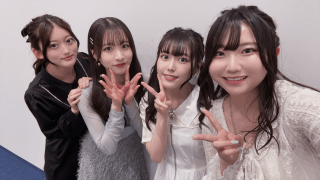 Fukagawa Ruka, Tono Hikaru, Tateishi Rin, and Watase Yuzuki at the Card Game Festival
