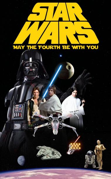 Star Wars. May The Fourth Be With You.