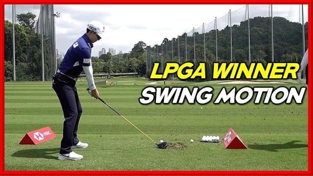 LPGA Winner "HyoJoo Kim" Perfect Iron-Wood-Driver Swings & Slow Motions