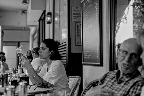 the reader, Paris 2025