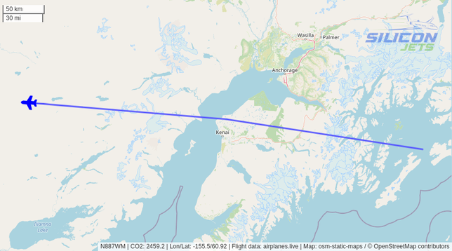 N887WM since Sun May 04 2025 08:48:42 GMT+0000 (Coordinated Universal Time)