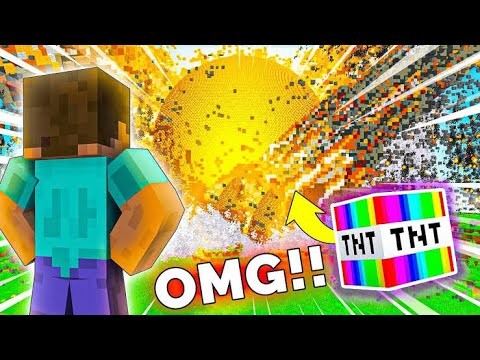 LETS DESTROY BIGGEST BUILDS WITH TNT IN MINECRAFT