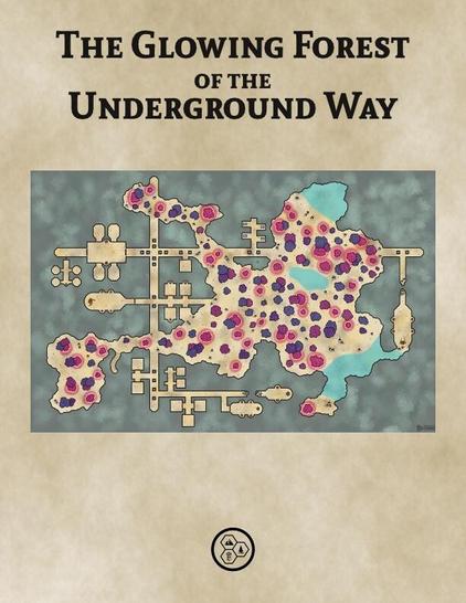 Cover page with the map