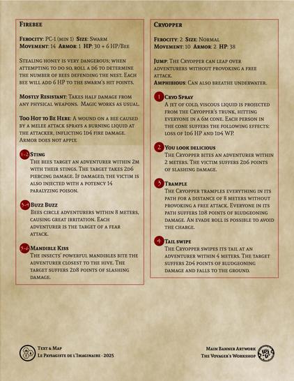 New monsters for the forest