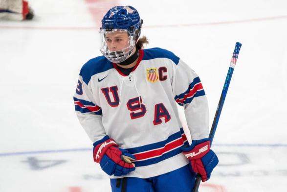 Charting Blake Fiddler’s path from skates with his dad to the 2025 NHL Draft