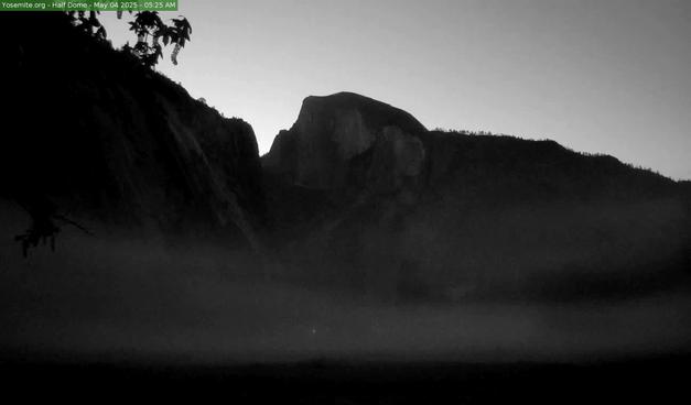 This view of Yosemite Valley from just east of Yosemite Village gives a sense of conditions of the floor of Yosemite Valley. 

This webcam image is provided courtesy of Yosemite Conservancy.