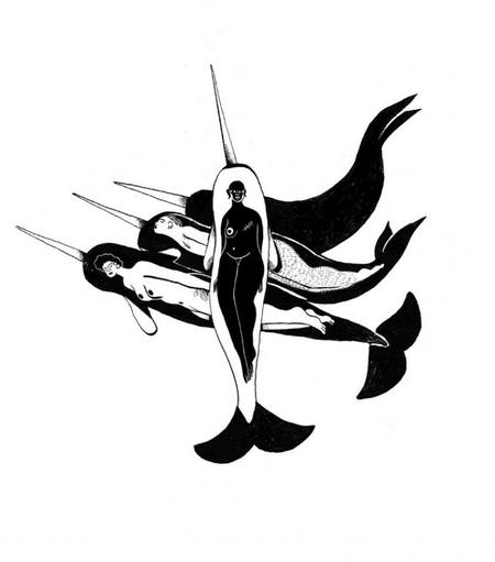 Illustration en noir et blanc ; représentation de corps féminins à l'intérieur de silhouettes de mammifères marines.

À l’occasion du vernissage de "The Last Lamentation" de l’artiste Valentina Medda, LABgamerz invite l’artiste et autrice Myriam Rabah-Konaté pour une lecture de passages choisis de Non-noyées. Leçons féministes Noires apprises auprès des mammifères marines (Burn~Août, Les liens qui libèrent, 2024) — un livre écrit par la poétesse féministe Alexis Pauline Gumbs et traduit en français par Myriam, Mabeuko Oberty et Rose B.