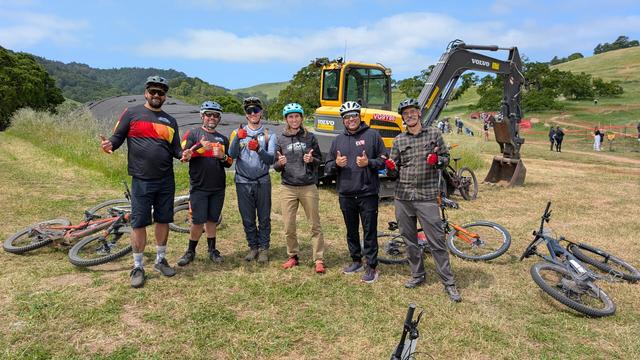 I taught these six high school MTB coaches, the NICA on the Bike Skills 101 curriculum