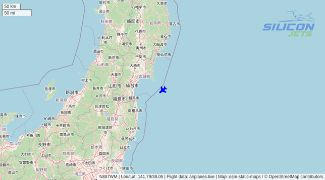 N887WM since Sun May 04 2025 14:51:46 GMT+0000 (Coordinated Universal Time)