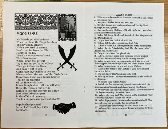 Hermetic Library Zine Accession the Moorish Science Monitor IX 1 Center