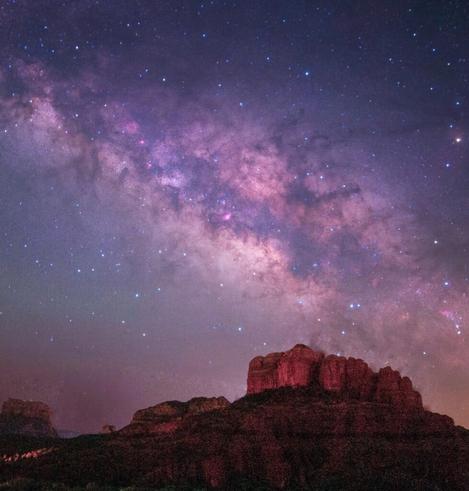 Milky Way at Sedona’s Cathedral Rock