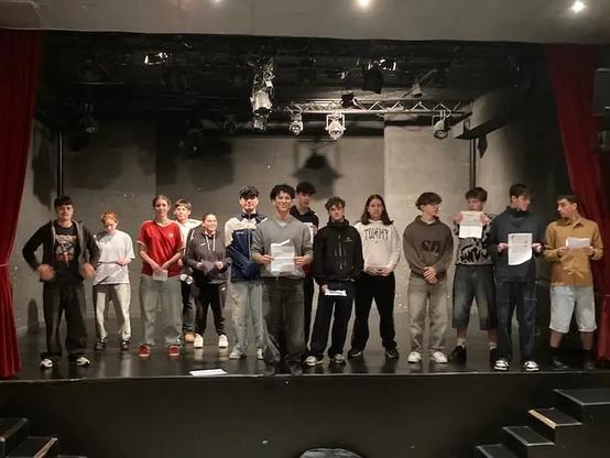 Le théâtre au service de la formation en hôtellerie-restauration : une innovation pédagogique à l’EnK, le restaurant d'application du lycée Louis-Bascan, à Rambouillet (78).