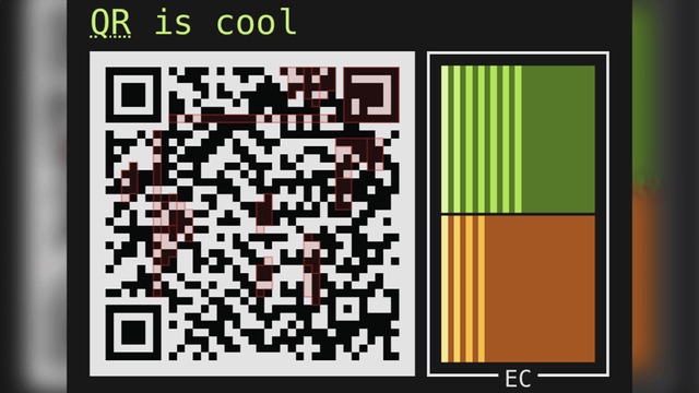 QRコードの誤り訂正がどれだけ優秀かを実感できるウェブサイト「QR is cool」、QRコードはかなり改変されても元の情報を維持できる - GIGAZINE