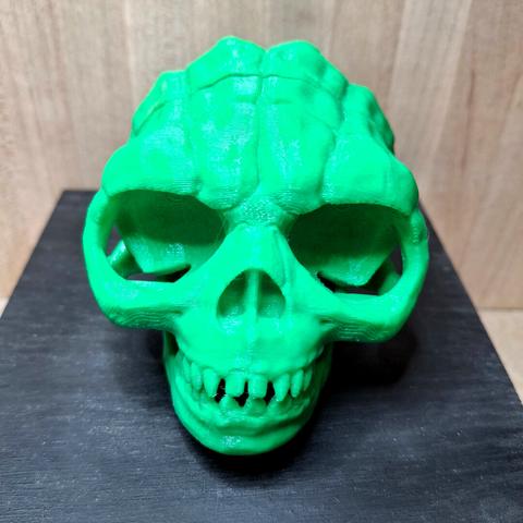 3D Kit Bash : Wise Skull