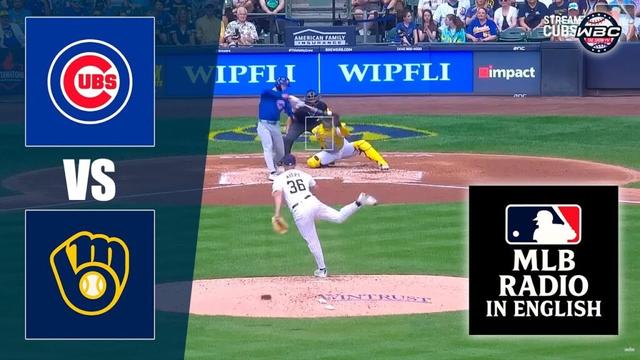 🔴ライブ：シカゴカブスvsミルウォーキーブリューワーズ⚾メジャーリーグベースボールライブ
