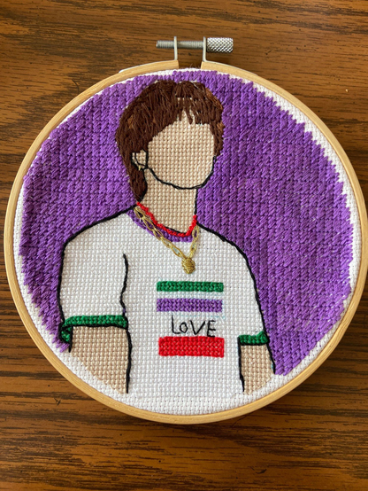 Embroidery work

Jimin with love by @celli@fandom.ink 
https://archiveofourown.org/works/54810052/chapters/138923815