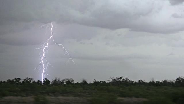 Lightning strike