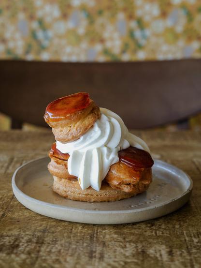 Saint Honoré, pâtisserie, chez Monsieur Papier, café papeterie, pointe du Raz, Finistère, Bretagne