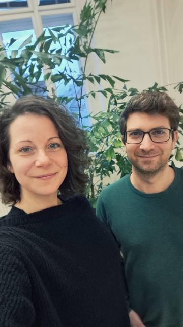 Tina Wirnsberger und ich nach einer produktiven Umweltausschusssitzung